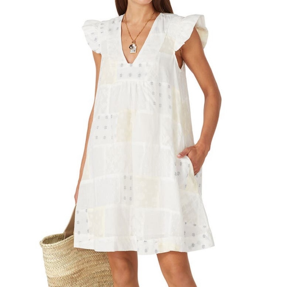 The Odells White Mini Dress size S
